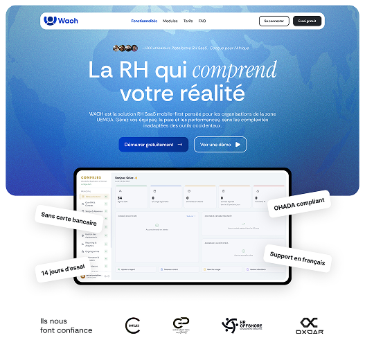 Dashboard mockup